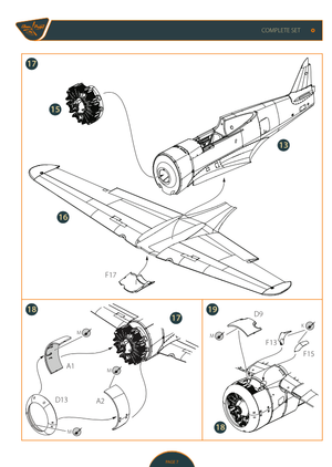Hélice transparente ! Kit avancé CP4804 H-75N Hawk 1/48 – immagine 31