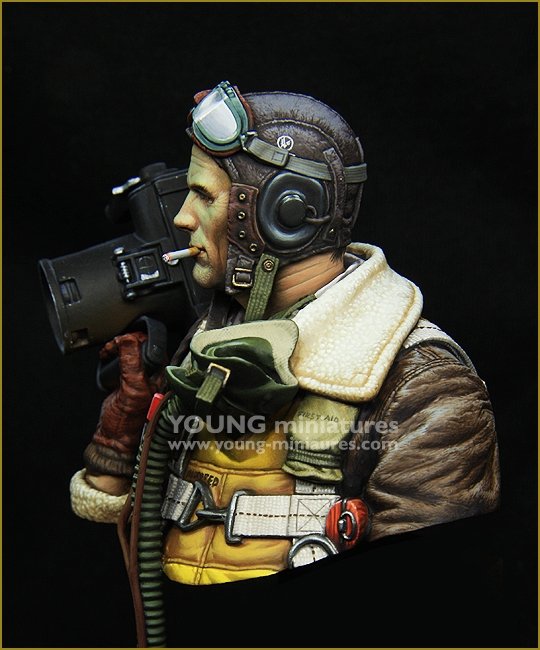 Young Miniatures YM1872 ÉQUIPAGE B-17 avec CAMÉRA K20 1/10 – immagine 4