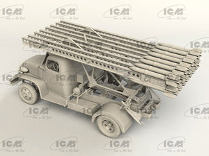ICM 35596 BM-13-16 sur châssis G7107 avec équipage soviétique 1/35 – immagine 5