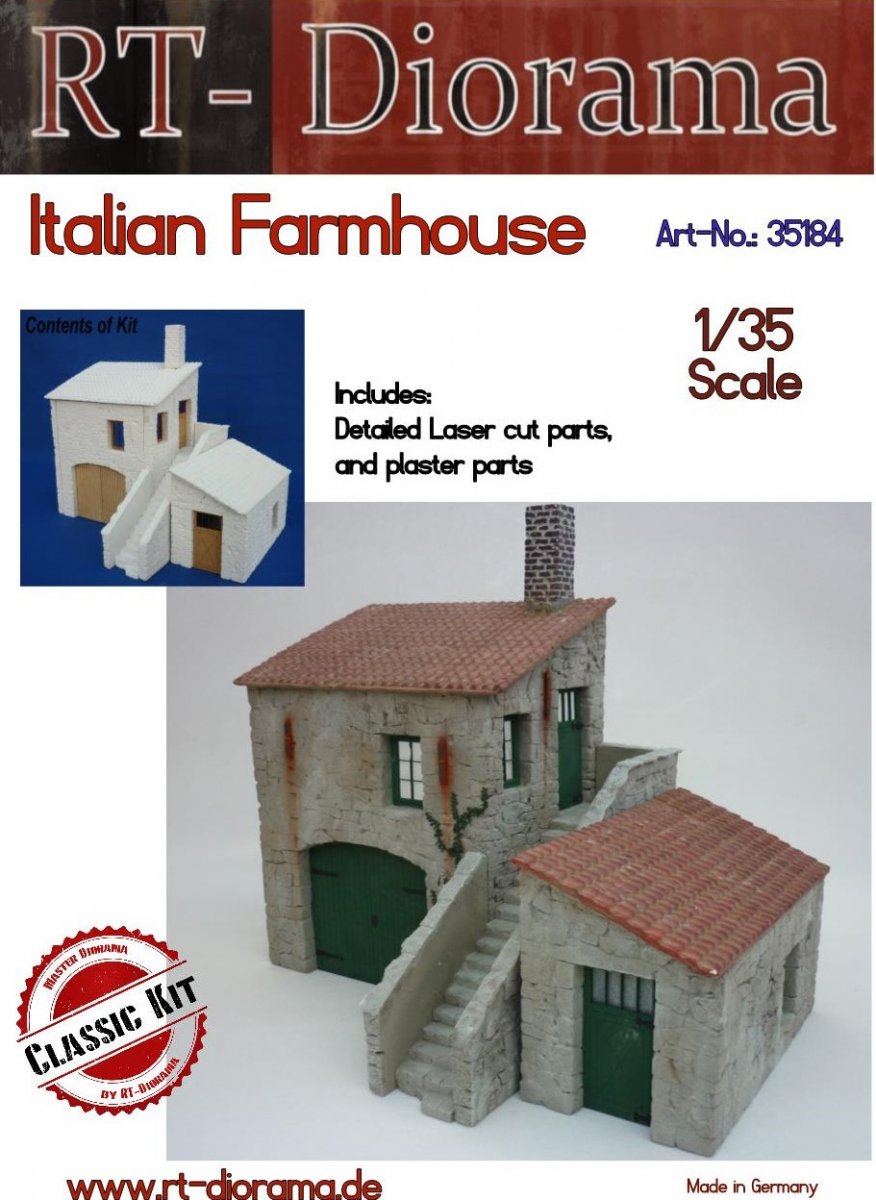 RT-Diorama 35184 Ferme italienne 1/35