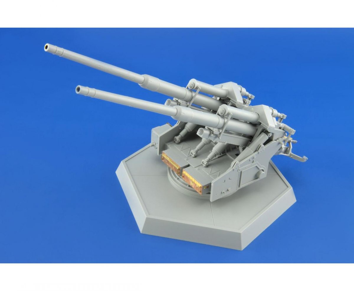 Eduard 36329 WWII allemand 12,8 cm FlaK 40 Zwilling 1/35 Takom – image 6