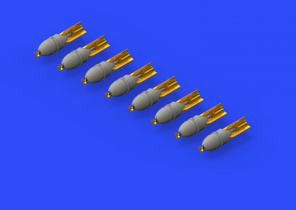 Eduard 648376 FAB 100 Bombes soviétiques de la Seconde Guerre mondiale 1/48 – image 2