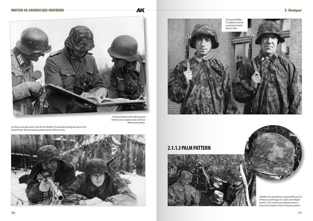 AK Interactive AK130008 UNIFORMES DE CAMOUFLAGE WAFFEN-SS PAR WERNER PALINCKX (Anglais)  – immagine 6