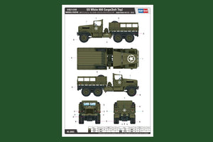 Hobby Boss 83802 US Blanc 666 Cargo Soft Top (1/35) – image 2