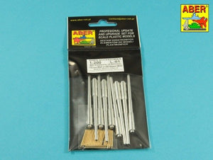 Armement principal Aber 200L-01 pour cuirassé américain Iova ou Missouri : 406 mm x9, 127 mm x20, échelle 1/200 – image 8