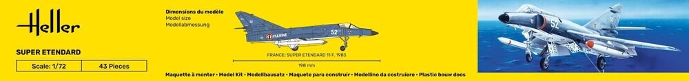 Heller 56360 Super Etendard - Starter Kit 1/72 – zdjęcie 5