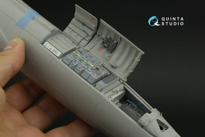 Intérieur imprimé en 3D et coloré sur papier décalcomanie Quinta Studio QD32141 F-104G (Italeri) 1/32 – Bild 12
