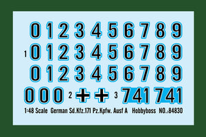 Hobby Boss 84830 allemand Sd.Kfz.171 Pz.Kpfw.Ausf A 1/48 – immagine 5