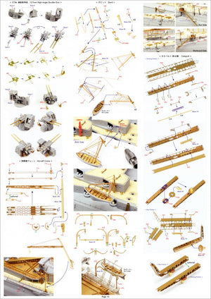 Pontos 35029F1 IJN NAGATO 1941 Ensemble de détail 1/350 – immagine 24