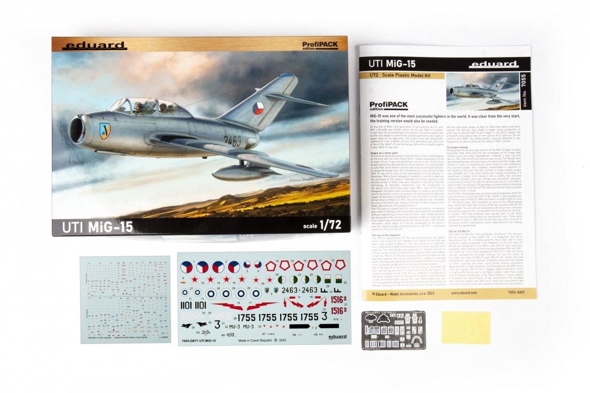 Eduard 7055 UTI MiG-15 1/72 – Bild 3