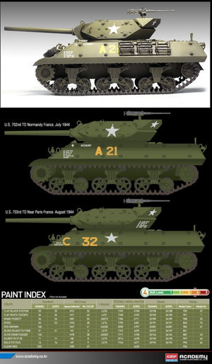 Academy 13288 U.S.ARMY M10 GM 1/35 – zdjęcie 5