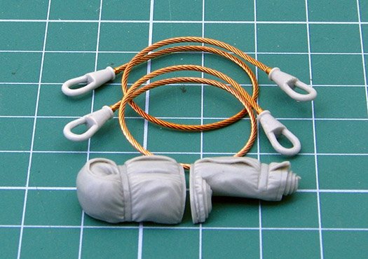 Câbles de remorquage Eureka XXL ER-3556 pour T-54 (1/35) – immagine 2