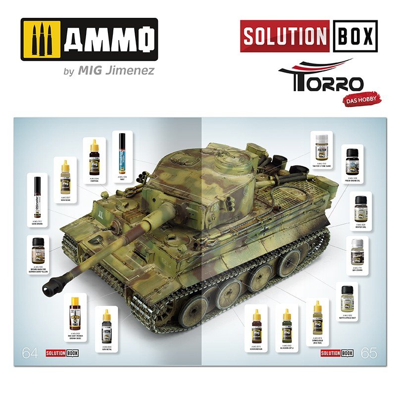 Munitions pour Mig Jimenez 2414300000, boîte de solutions – Chars allemands de la Seconde Guerre mondiale – image 13
