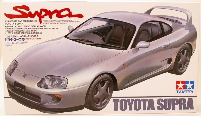 Tamiya-Toyota Supra, 24123, (1/24)