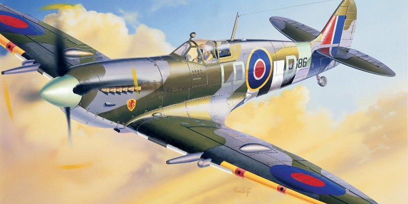 Italeri 1365 SPITFIRE Mk.IX France libre (1/72)