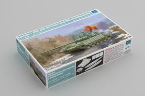 Trumpeter 09610 Char russe T-72B3 avec blindage réactif explosif (ERA) à étui souple 4S24 et blindage à grille, échelle 1/35 – imagen 2