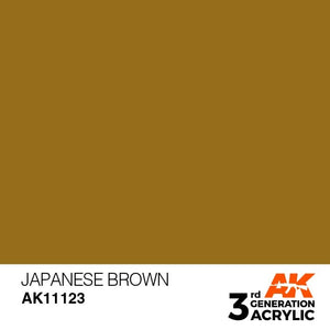 AK Interactive AK11123 MARRON JAPONAIS – STANDARD 17 ml
