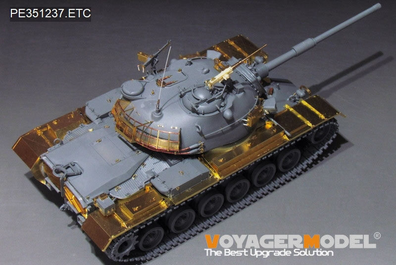 Kit de mise à niveau des ailes de char de combat principal américain moderne M48A3-A5 Voyager Model PE351237 pour TAKOM 2161 et 2162 au 1/35 – image 5