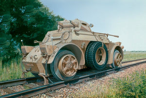 Italeri 7064 Autoblinda AB 40 Ferroviaire (1/72)
