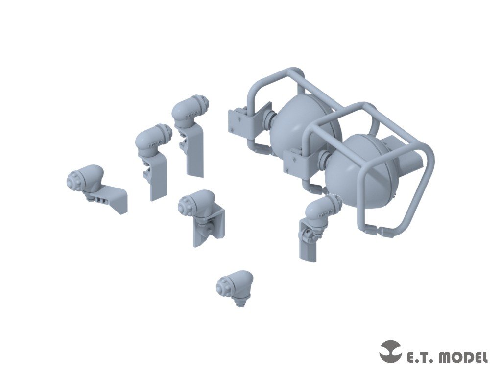 Kit d&amp;#39;éclairage ET Model P35-258 pour char moyen PLA Type 59 (impression 3D) 1/35 – image 3