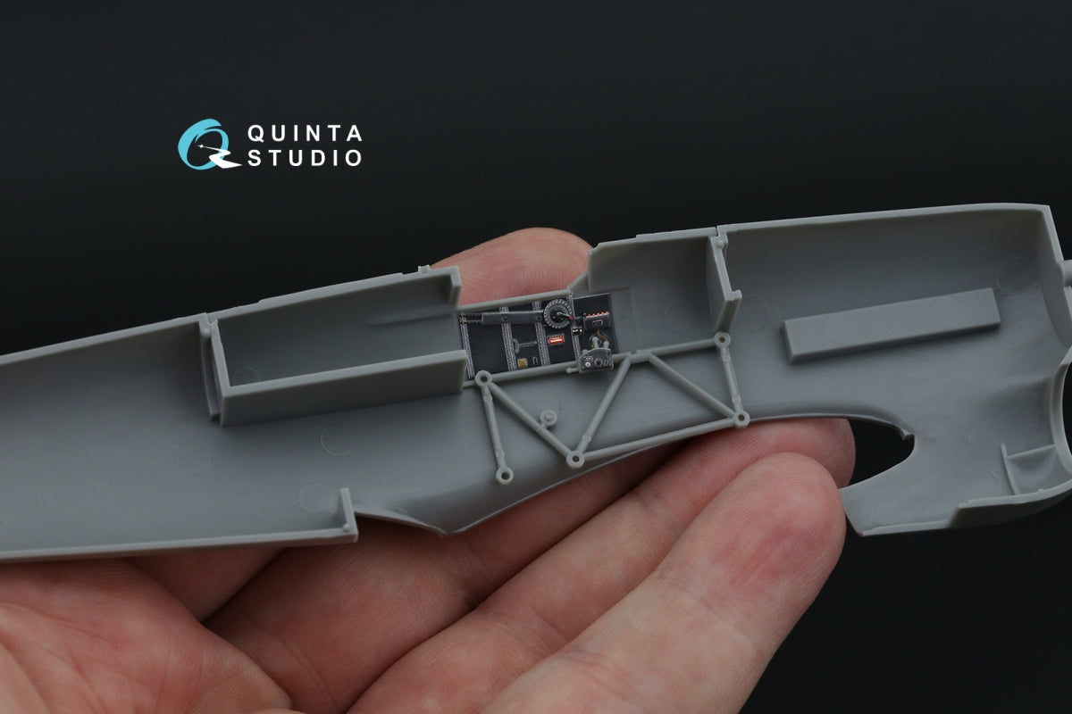 Intérieur imprimé en 3D et coloré sur papier décalcomanie Quinta Studio QD48503 Typhoon Mk.Ib (fin de production) (Hasegawa/Italeri) 1/48  – image 11