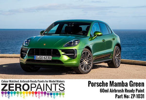 Peinture Zero Paints ZP-1031-G Vert Porsche Mamba 60 ml - M6S