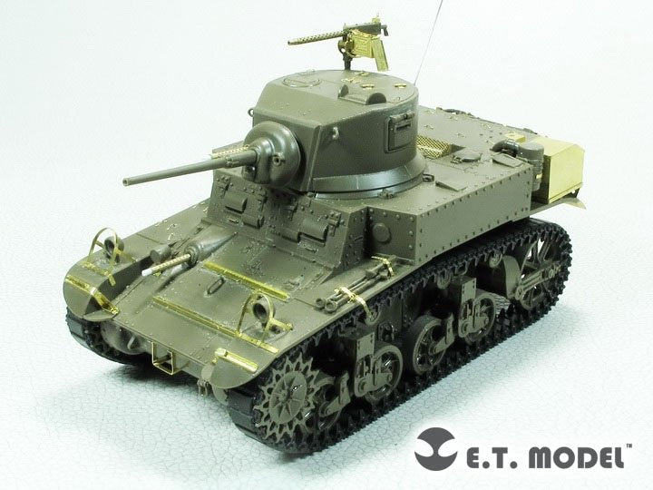 ET Model E35-280 US M3 STUART Light Tank (Late Production) (Pour TAMIYA 35360) 1/35