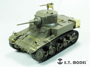 ET Model E35-280 US M3 STUART Light Tank（Late Production) (For TAMIYA 35360) 1/35