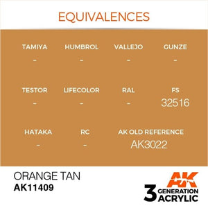 AK Interactive AK11409 Orange Tan 17ml – zdjęcie 3