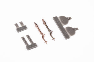 Train d&amp;#39;atterrissage Eduard 648695 A6M, jambes en bronze, échelle 1/48 – image 6