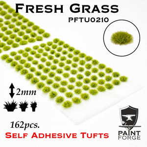 Touffes Paint Forge PFTU0210 : Herbe fraîche 2 mm