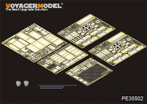 Maquette Voyager PE35502 Remorque américaine moderne M1000 (modèle de base) pour maquette HOBBYBOSS 85502 au 1/35