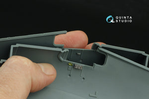Intérieur imprimé en 3D et coloré sur papier décalcomanie Quinta Studio QD48413 F6F-3E/N Hellcat (Eduard) 1/48 – image 11