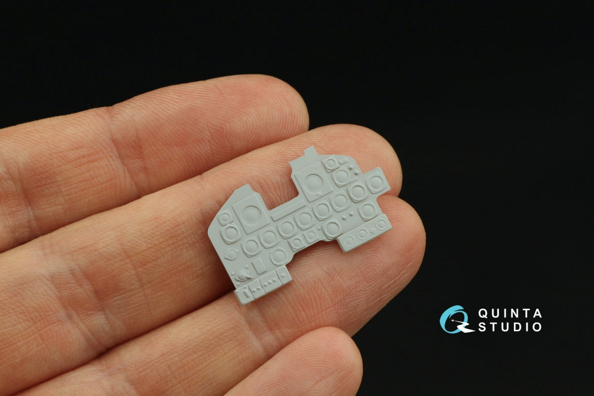 Quinta Studio QD32242 US WWII Cockpit instrument gauges with bezels 3D-Printed &amp;amp; coloured Interior on decal paper (All Kits) 1/32 – zdjęcie 7