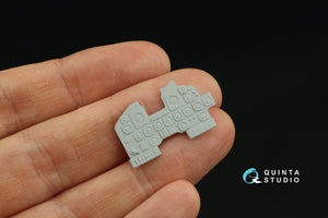 Quinta Studio QD32242 US WWII Cockpit instrument gauges with bezels 3D-Printed &amp;amp; coloured Interior on decal paper (All Kits) 1/32 – zdjęcie 7