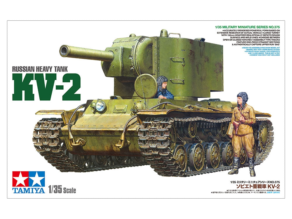 Tamiya 35375 Char lourd russe KV-2 1/35 – image 2