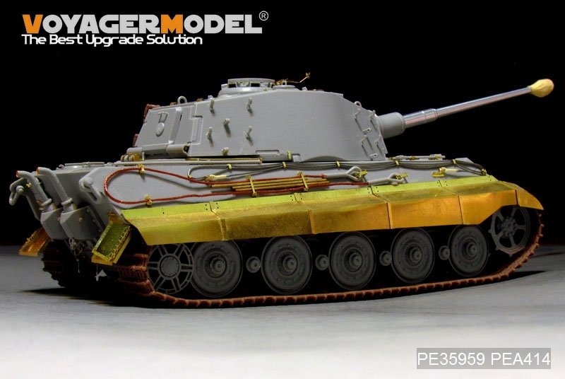 Voyager Model PE35959 WWII German King Tiger (Hensehel Turret) For HOBBYBOSS 84531 1/35 – zdjęcie 6
