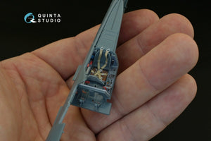 Intérieur imprimé en 3D et coloré sur papier décalcomanie Quinta Studio QD48080 FW 190A-4 (pour kit Eduard) 1/48 – Bild 4