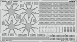 Moteurs Eduard 481052 B-17F HKM 1/48