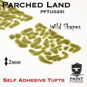 Touffes Paint Forge PFTU0251 : Terre aride et sauvage 2 mm