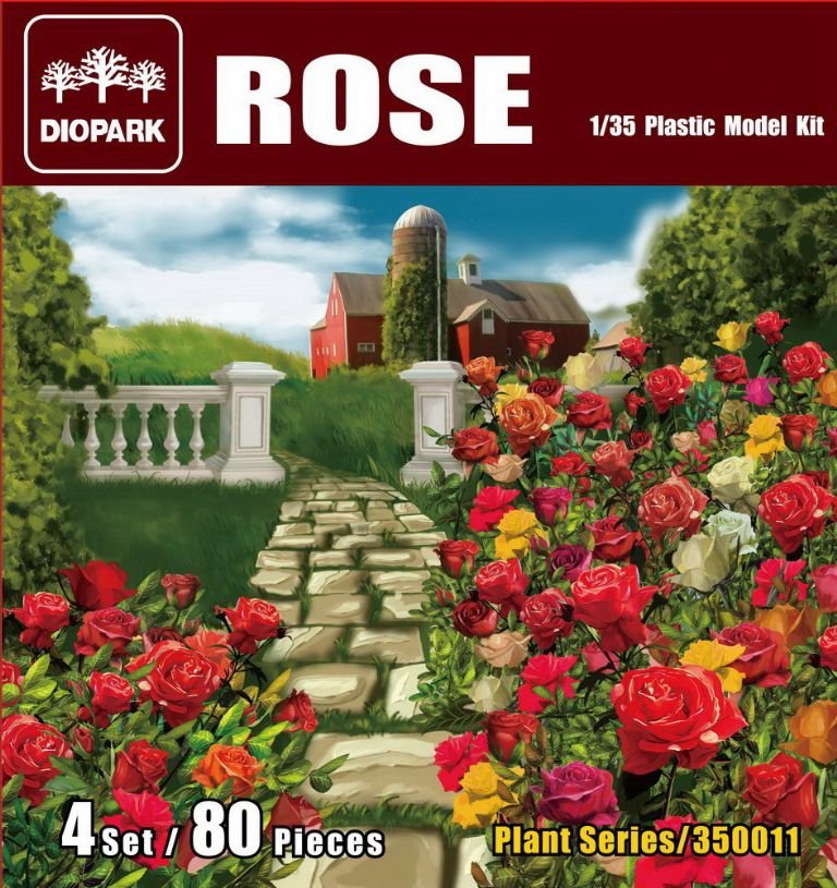 Diopark 35011 Roses (80 pièces) 1/35
