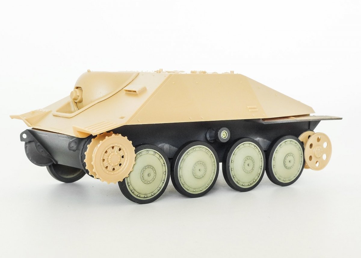QuickWheel QW-143 Hetzer (Première et dernière versions) - Academy 1/35 – image 4