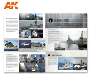 AK Interactive AK098 MODÉLISATION COMPLÈTE 1 / CLASSE KNOX &amp;amp; BALEARES EN – image 7