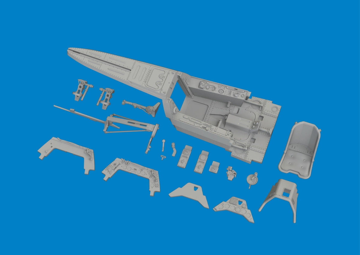 Maquette Eduard 6481103 Fw 190A-3 cockpit (impression Eduard, échelle 1/48) – image 4
