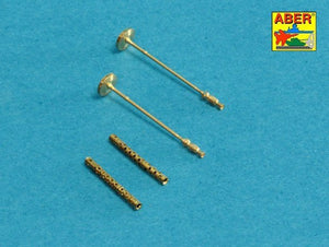 Aber 48L-21 Jeu de 2 canons pour mitrailleuses allemandes MG34 (1/48) – image 3