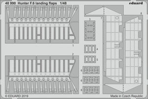 Eduard 48990 Hunter F.6 volets d&amp;#39;atterrissage 1/48 AIRFIX
