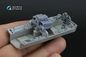 Quinta Studio QD+48519 Tornado ECR 3D-Printed coloured Interior on decal paper (Italeri) (with 3D-printed resin parts) 1/48 – zdjęcie 12