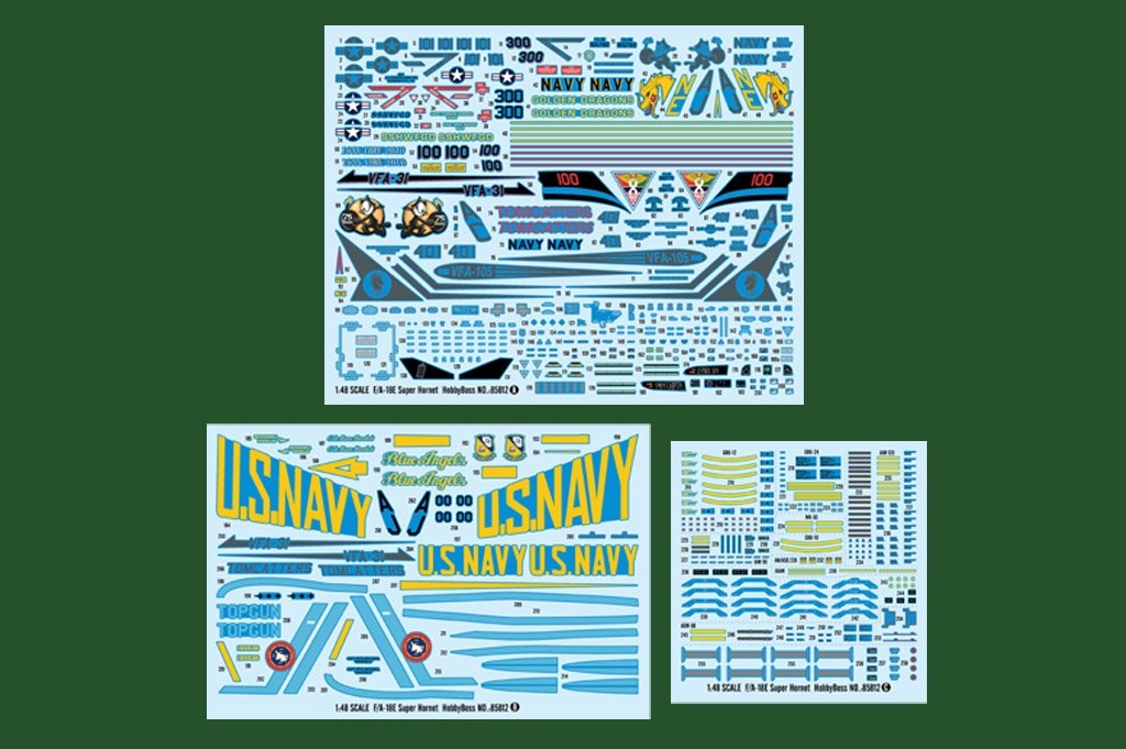 Hobby Boss 85812 F/A-18E Super Hornet 1/48 – immagine 15