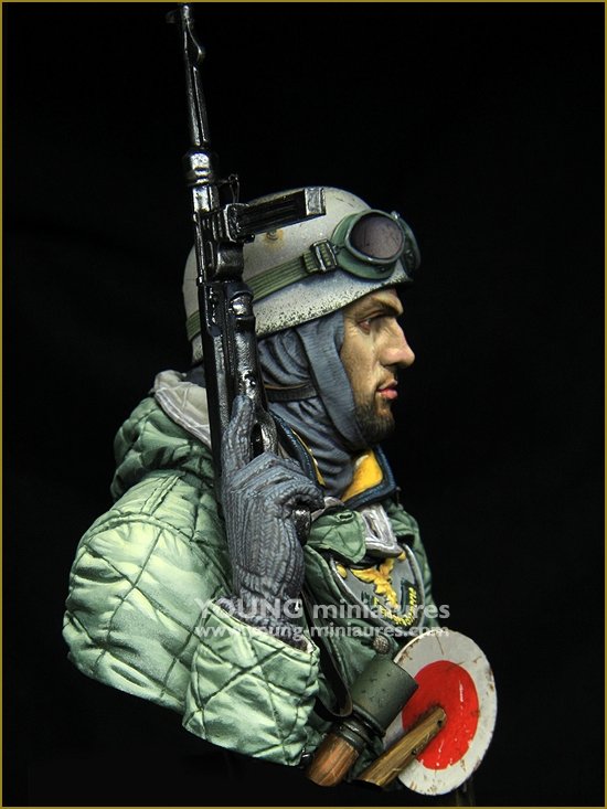 Young Miniatures YM1874 Fallschirmjäger allemand Eastfront 1943 1/10 – Bild 7