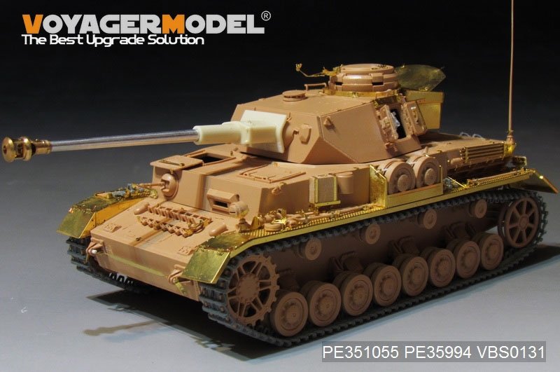 Maquette Voyager PE351055 Panzer IV Ausf. H allemand de la Seconde Guerre mondiale, version de base (pour RFM 5046), échelle 1/35 – immagine 3